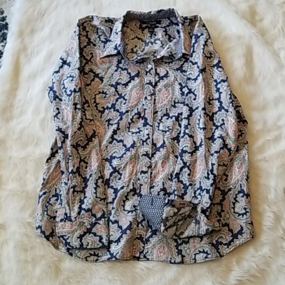 Chaps Paisley larg shirt